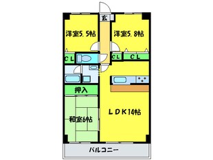 Ｙ・Ｆヒルズ宮山の物件間取画像